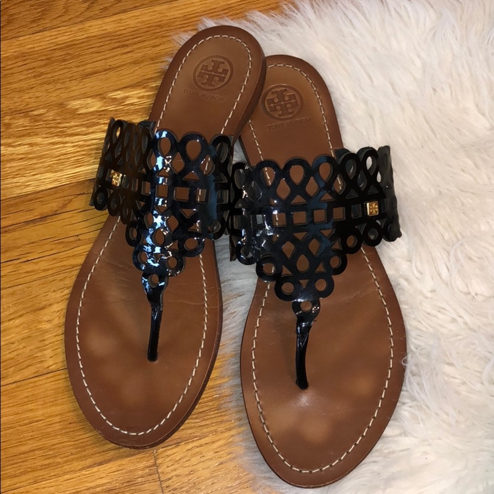 Black Tory Burch Sandals